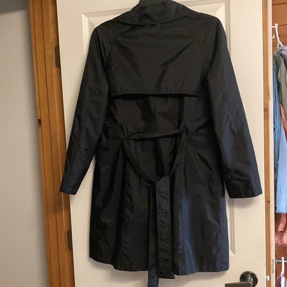 MICHAEL Michael Kors Trench Pant Coat black womens large - Picture 3 of 8